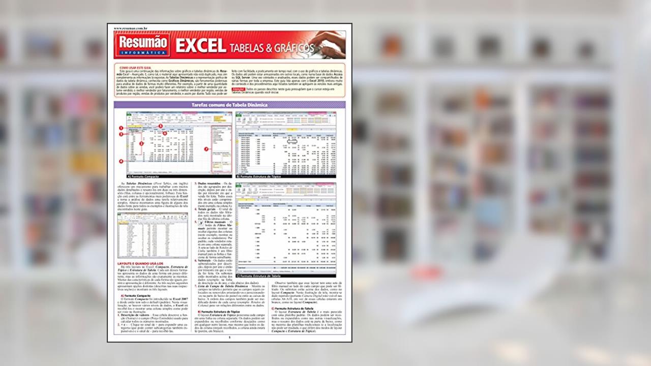 Capa de Excel - Tabelas & Gráficos, do autor John Hales