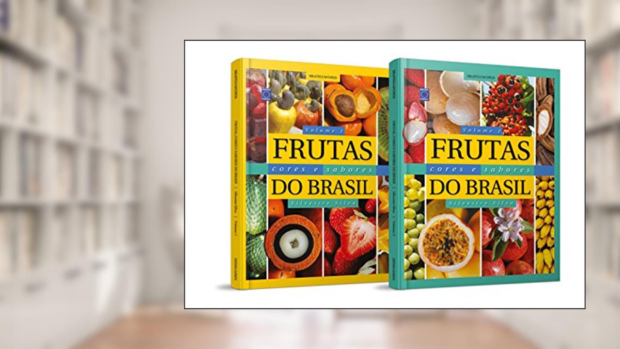 Capa de Coleção Frutas, Cores e Sabores do Brasil - Caixa com 2 Volumes, do autor Silva Silvestre