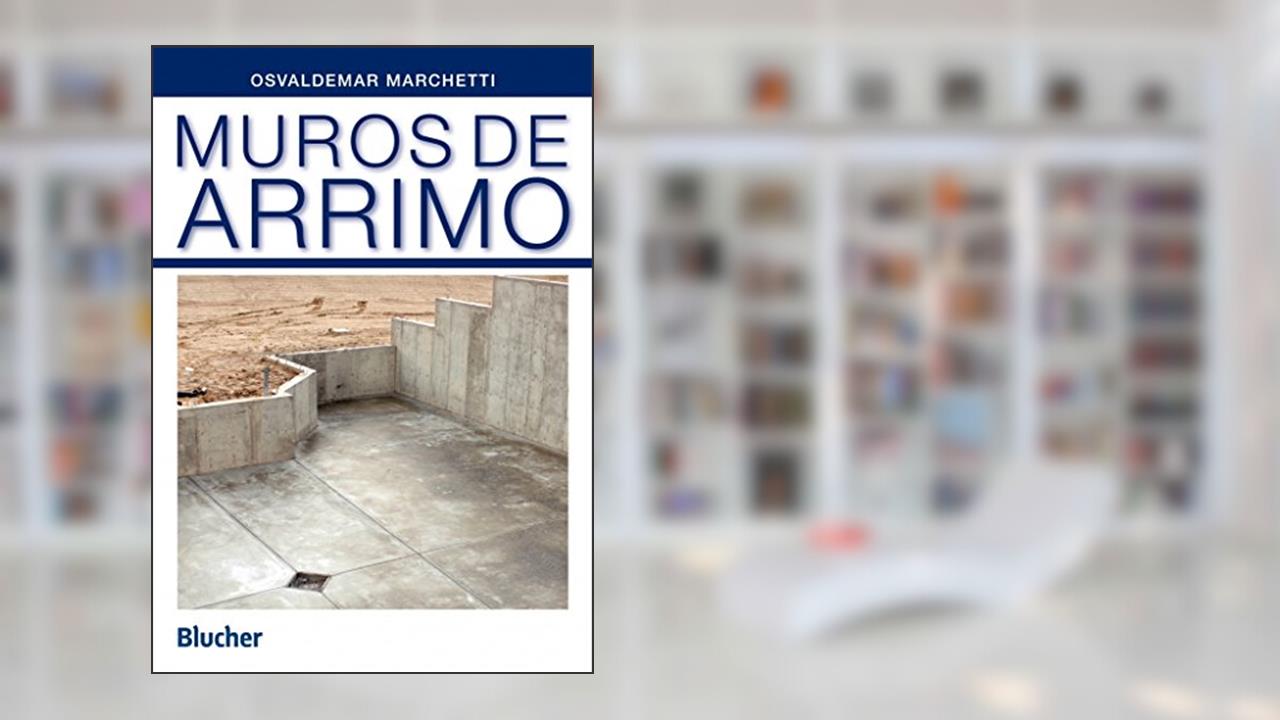 Capa de Muros de Arrimo, do autor Osvaldemar Marchetti