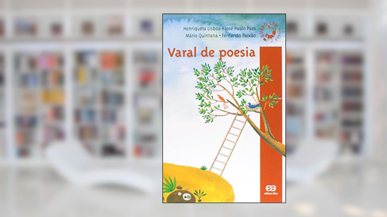 Capa de Varal de poesia, do autor Henriqueta Lisboa; José Paulo Paes; Mário Quintana; Fernando Paixão