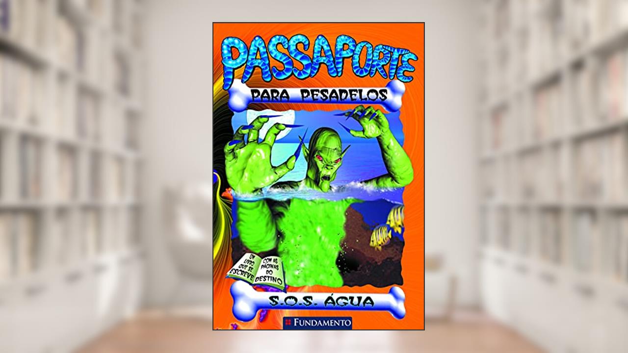 Capa de Passaporte Para Pesadelos. S.O.S. Água, do autor Richard Petit
