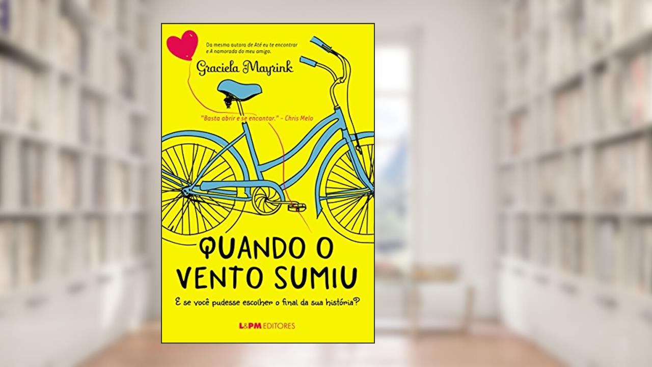 Capa de Quando o Vento Sumiu: e se Você Pudesse Escolher o Final da sua História?, do autor Graciela Mayrink
