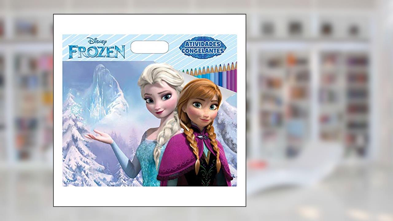 Capa de Atividades Congelantes - Coleção Megalivros Disney Frozen, do autor Vários Autores