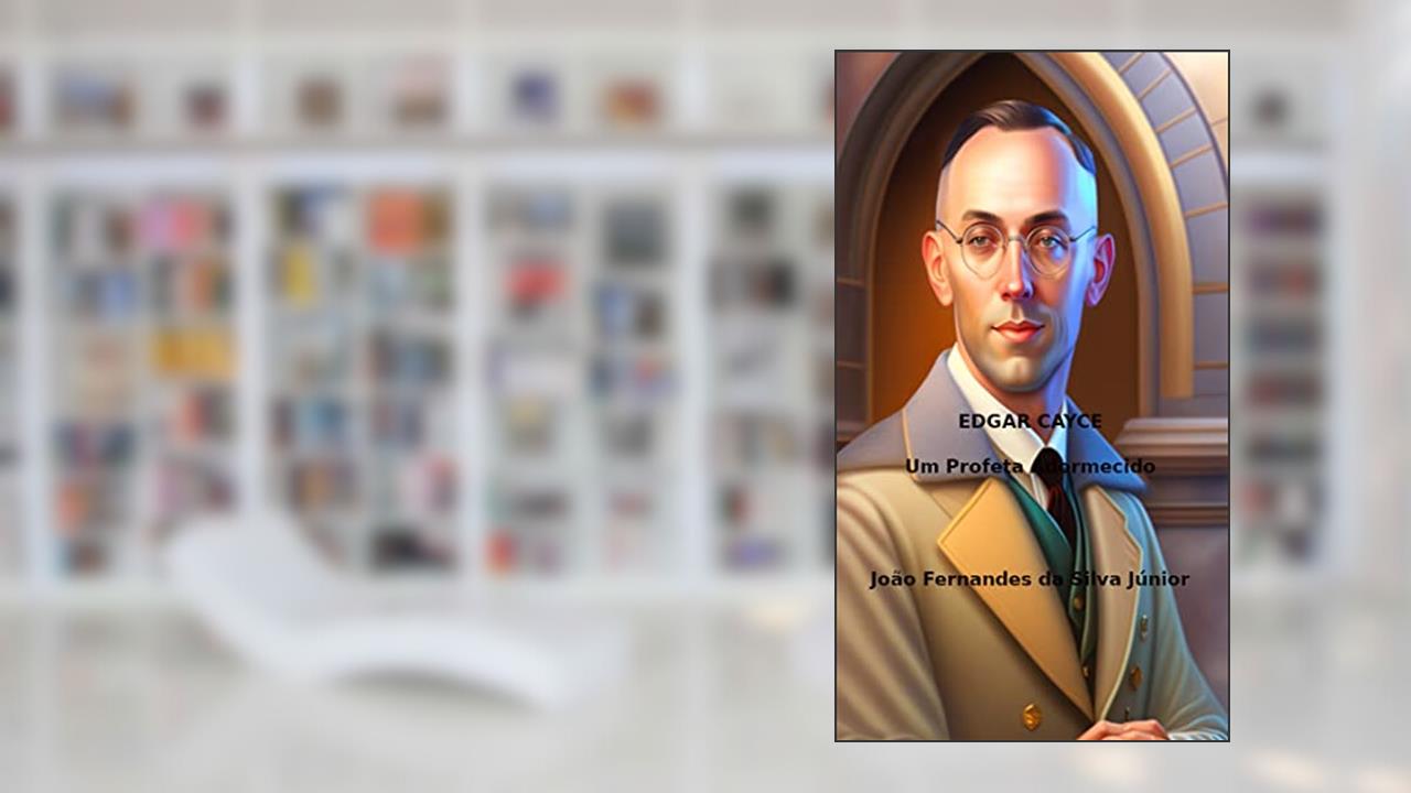Capa de EDGAR CAYCE: Um Profeta Adormecido para um Mundo que ainda não despertou, do autor João Fernandes da Silva Júnior