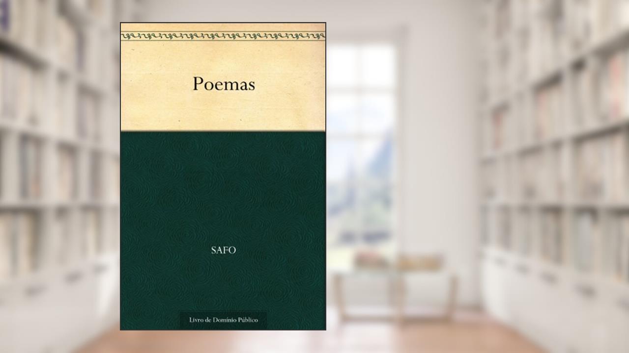 Capa de Poemas, do autor Safo