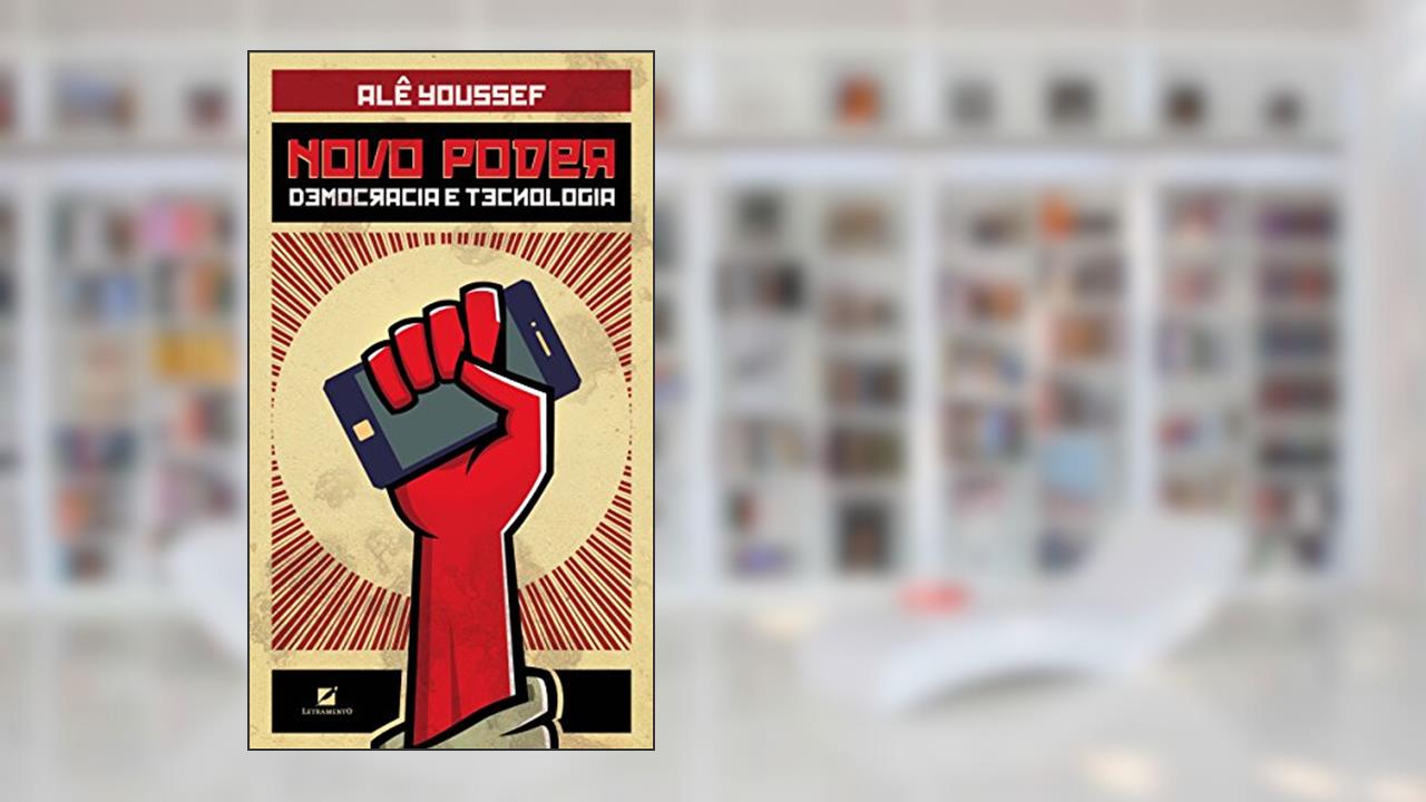 Capa de Novo Poder: Democracia e Tecnologia, do autor Alê Youssef