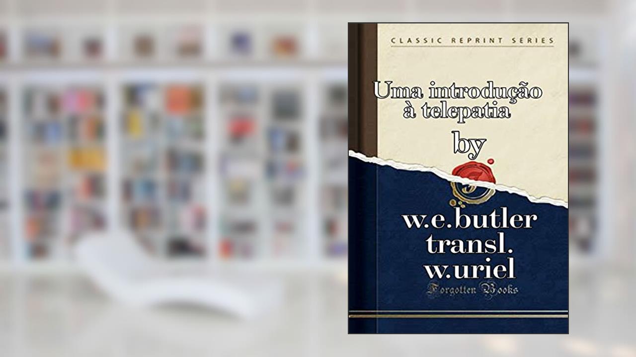 Capa de Uma Introdução à Telepatia, do autor Vários Autores