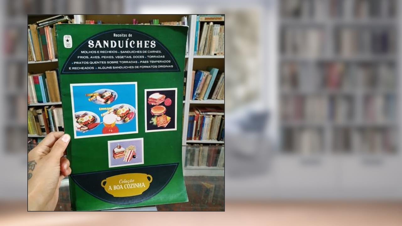 Capa de Receitas De Sanduiches, do autor Lígia Junqueira