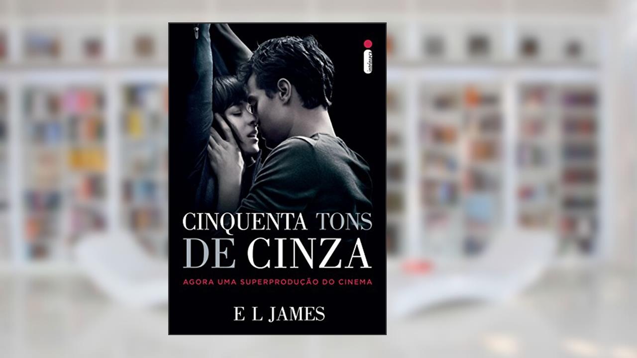 Capa de Cinquenta tons de cinza, do autor E L James