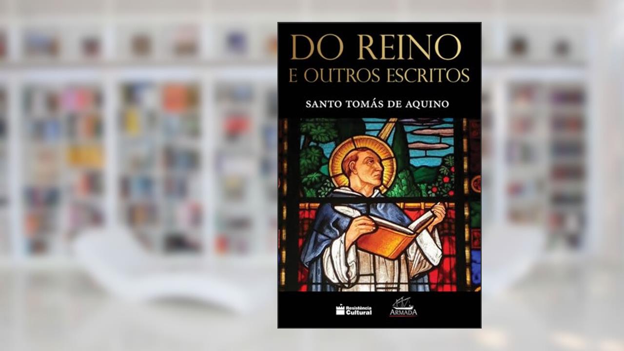 Capa de Do Reino E Outros Escritos, do autor Santo Tomás De Aquino