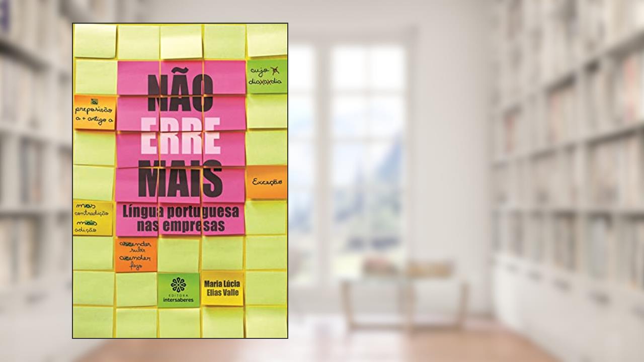 Capa de Não erre mais:: língua portuguesa nas empresas, do autor Maria Lúcia Elias Valle