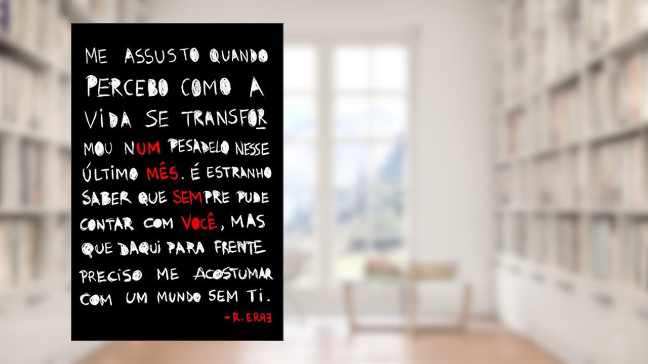 Capa de Um Mês Sem Você / A Última Semana Com Você, do autor R. ERRE