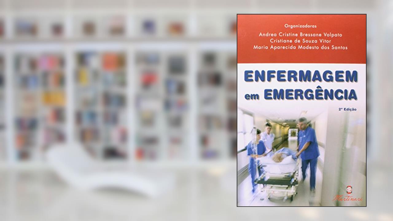 Capa de Enfermagem Em Emergência, do autor Maria Aparecida Modesto dos Santos