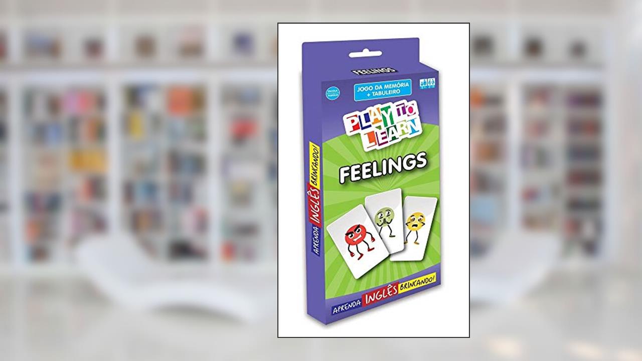 Capa de PLAY TO LEARN - FEELINGS, do autor MÁRCIA CRISTINA CARVALHO GARCIA