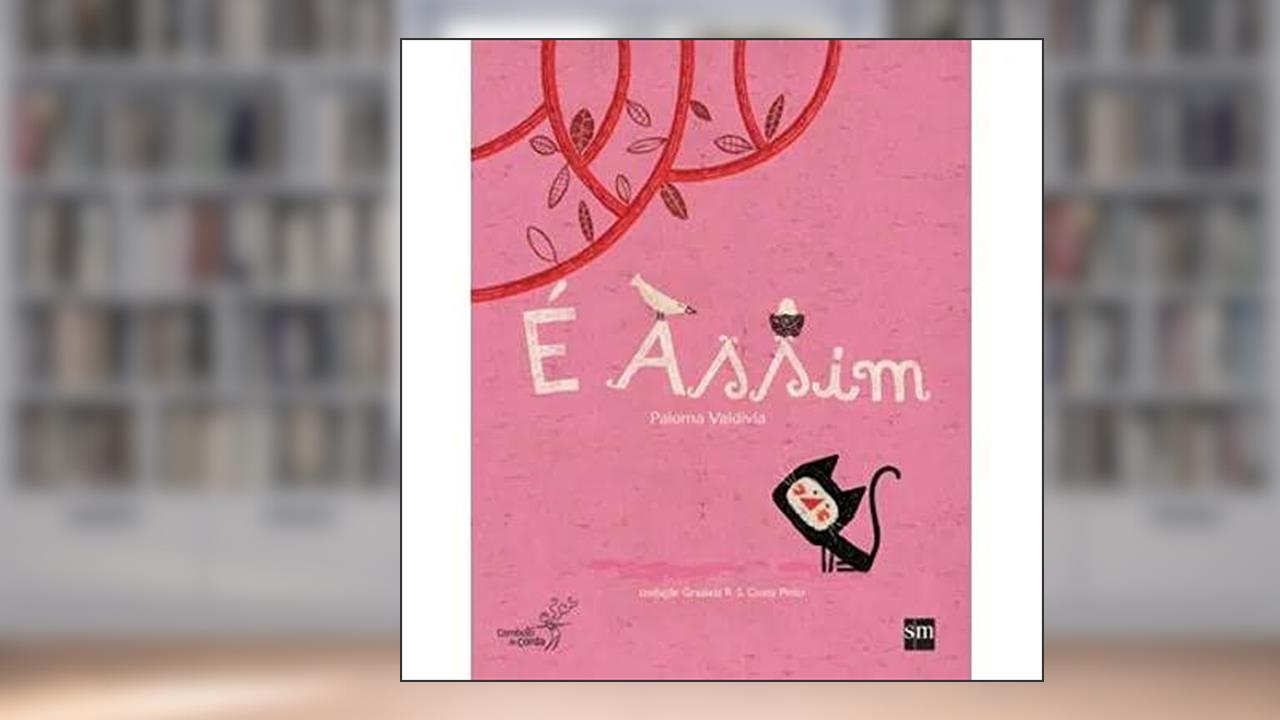 Capa de É Assim, do autor Paloma Valdivia