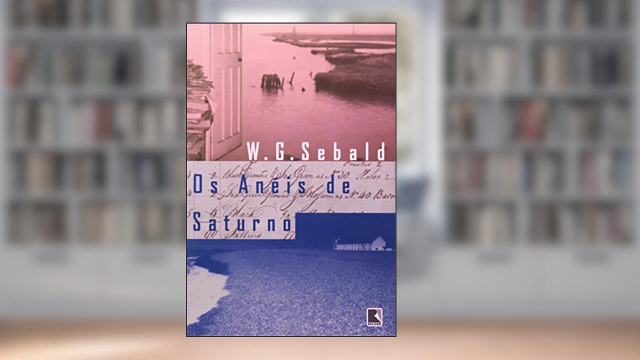 Capa de Os Anéis de Saturno, do autor W. G. Sebald