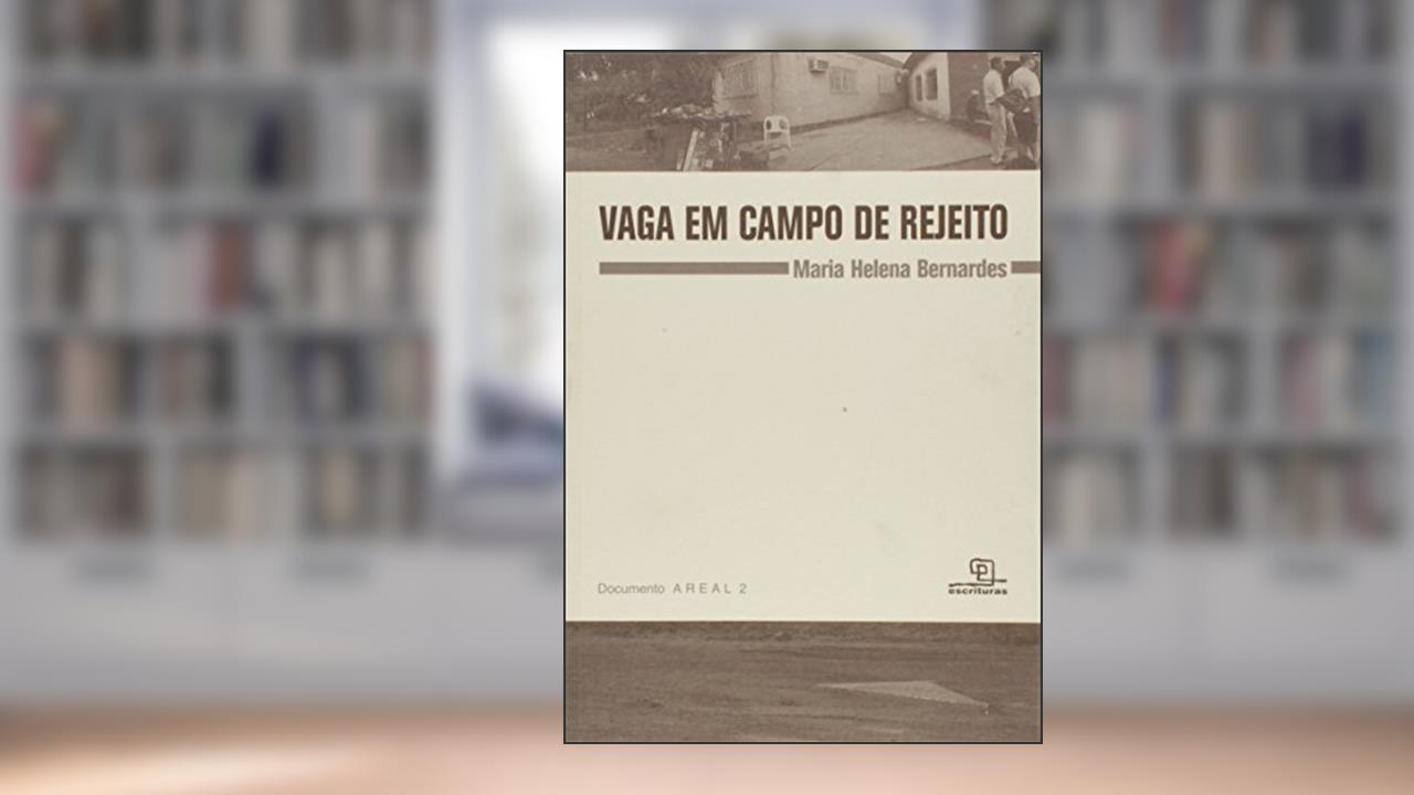 Capa de Vaga em Campo de Rejeito, do autor Maria Helena Bernardes