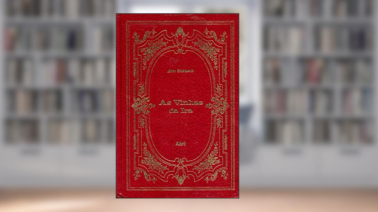 Capa de As Vinhas da Ira, do autor John Steinbeck; Ernesto Vinhaes (translator); Herbert Caro (translator)