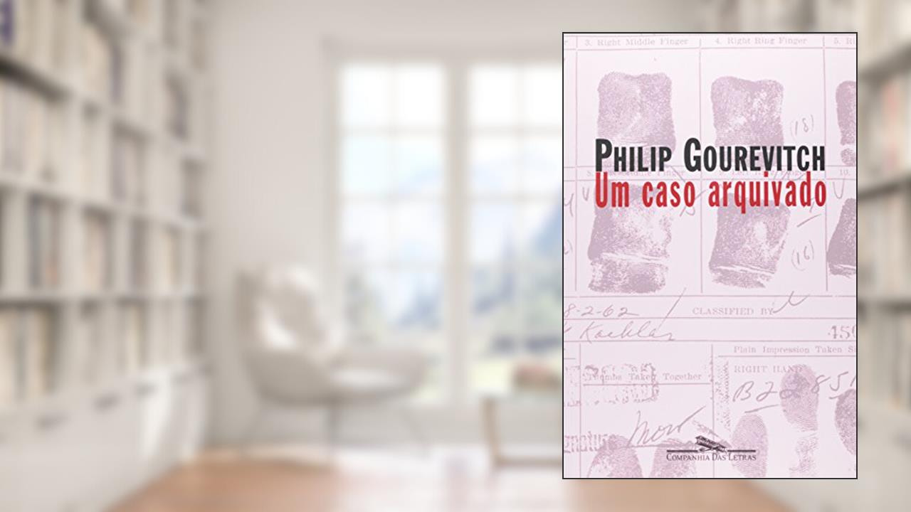 Capa de Um caso arquivado, do autor Philip Gourevitch
