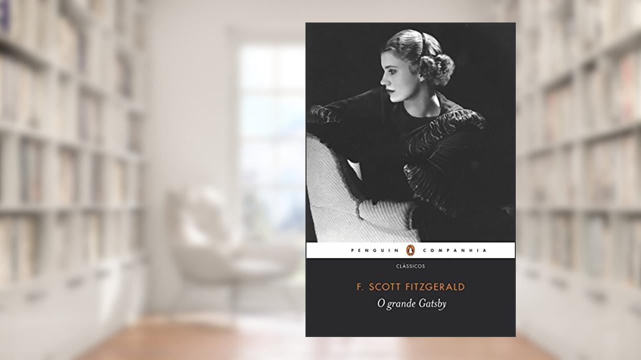 Capa de O grande Gatsby, do autor F. Scott Fitzgerald