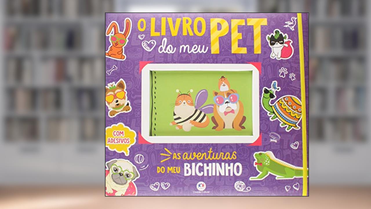 Capa de O livro do meu Pet, do autor Ciranda Cultural