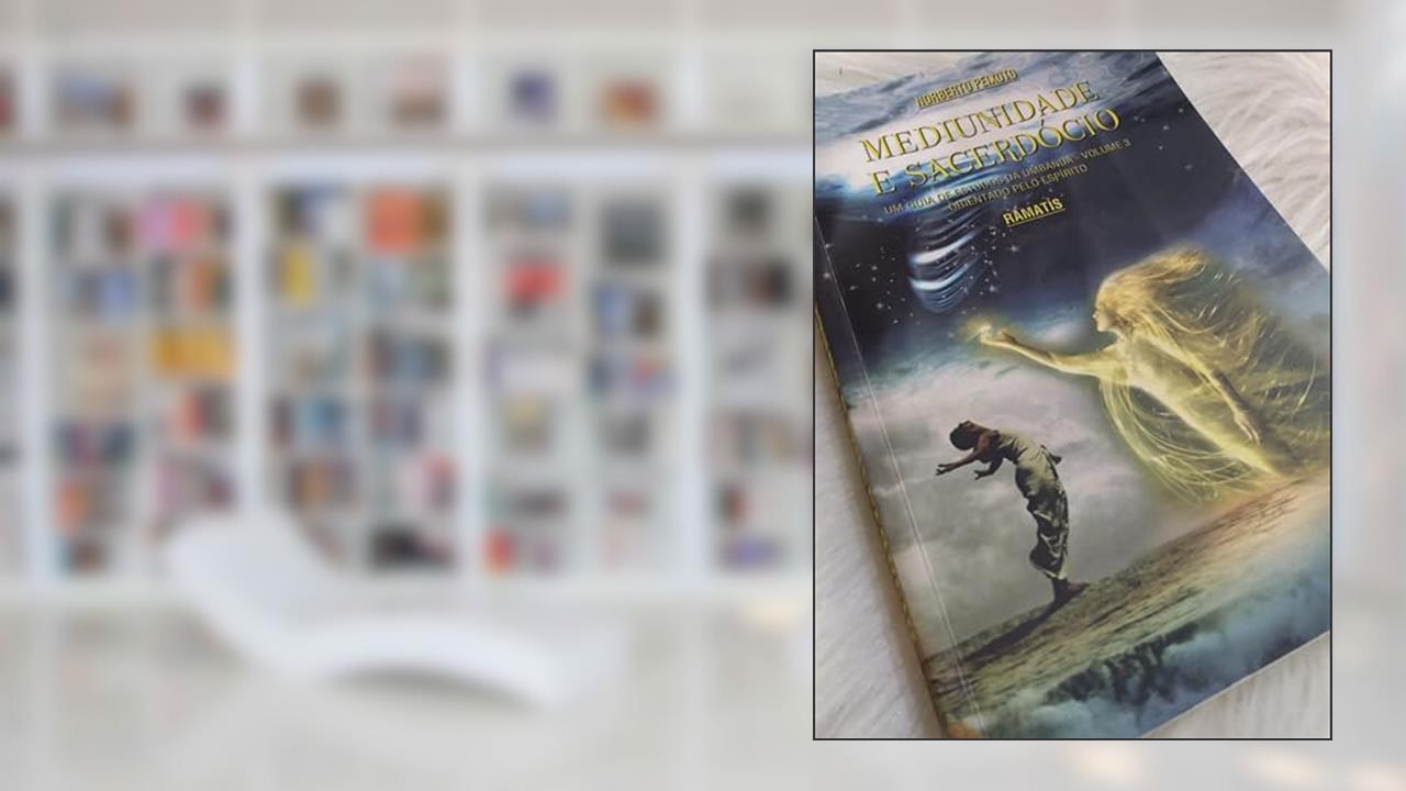 Capa de Mediunidade e Sacerdócio. Um Guia de Estudos da Umbanda Orientado Pelo Espírito, do autor Norberto Peixoto