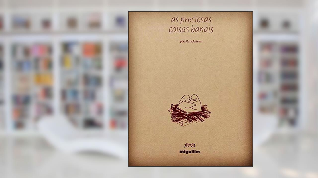 Capa de As Preciosas Coisas Banais, do autor Mary Arantes