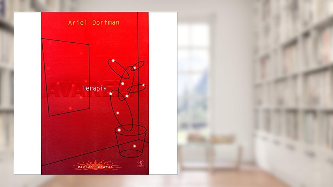 Capa de Terapia (avareza), do autor Ariel Dorfman