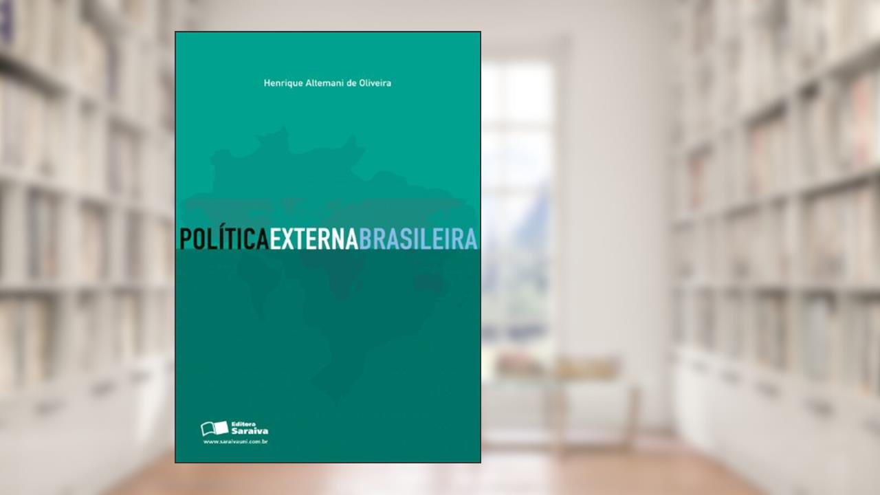 Capa de Política externa brasileira, do autor Henrique Altemani de Oliveira