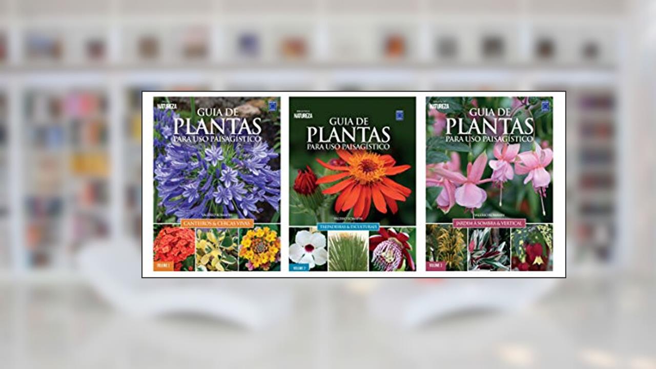 Capa de Coleção Guia de Plantas para Uso Paisagístico, do autor Valerio Romahn