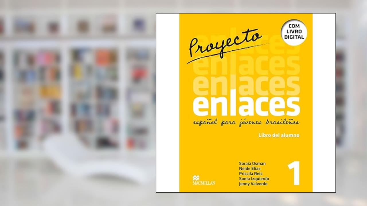 Capa de Proyecto Enlaces Libro Alumno Con CD-A & Libro Digital-1, do autor Jenny Valverde