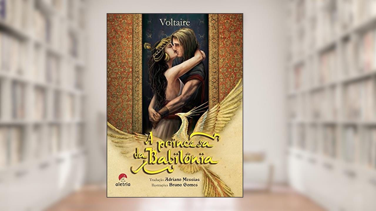 Capa de A Princesa da Babilônia, do autor Voltaire