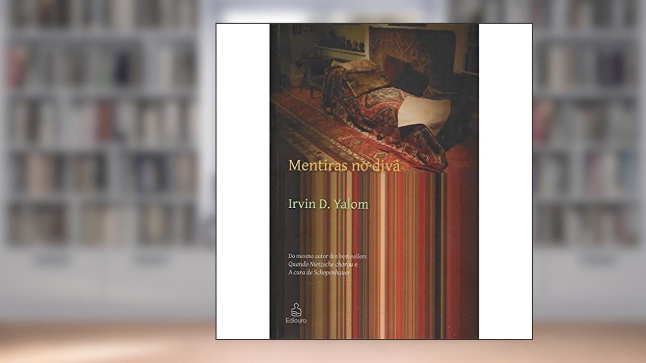 Capa de Mentiras no Diva, do autor Irvin D. Yalom