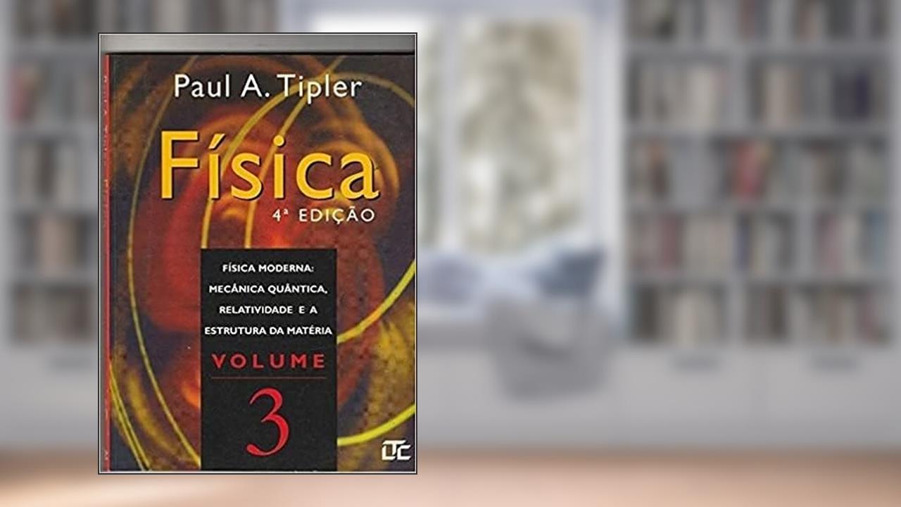 Capa de Física - Vol.3, do autor TIPLER