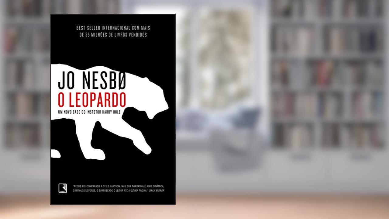Capa de O leopardo: Um novo caso do inspetor Harry Hole, do autor Jo Nesbø