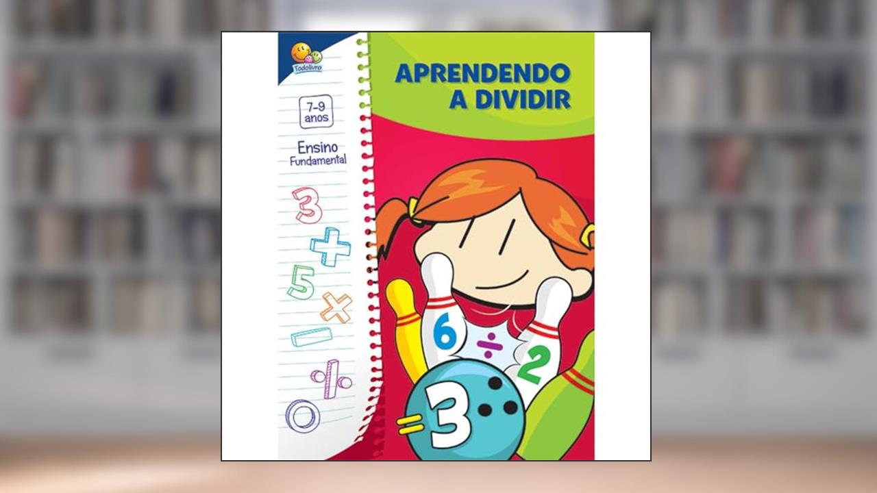 Capa de Brincando c/ a Matemática:Aprendendo Dividir, do autor MARIA ANGELA FINZETTO