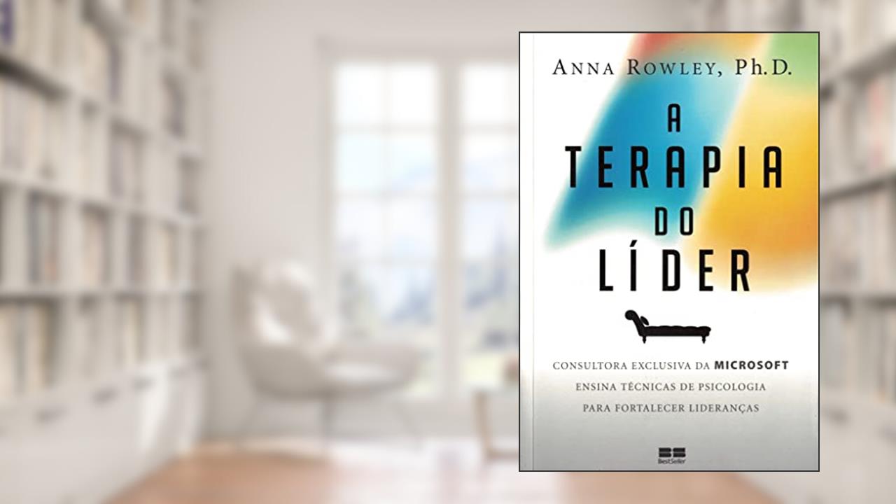 Capa de A terapia do líder, do autor Anna Rowley