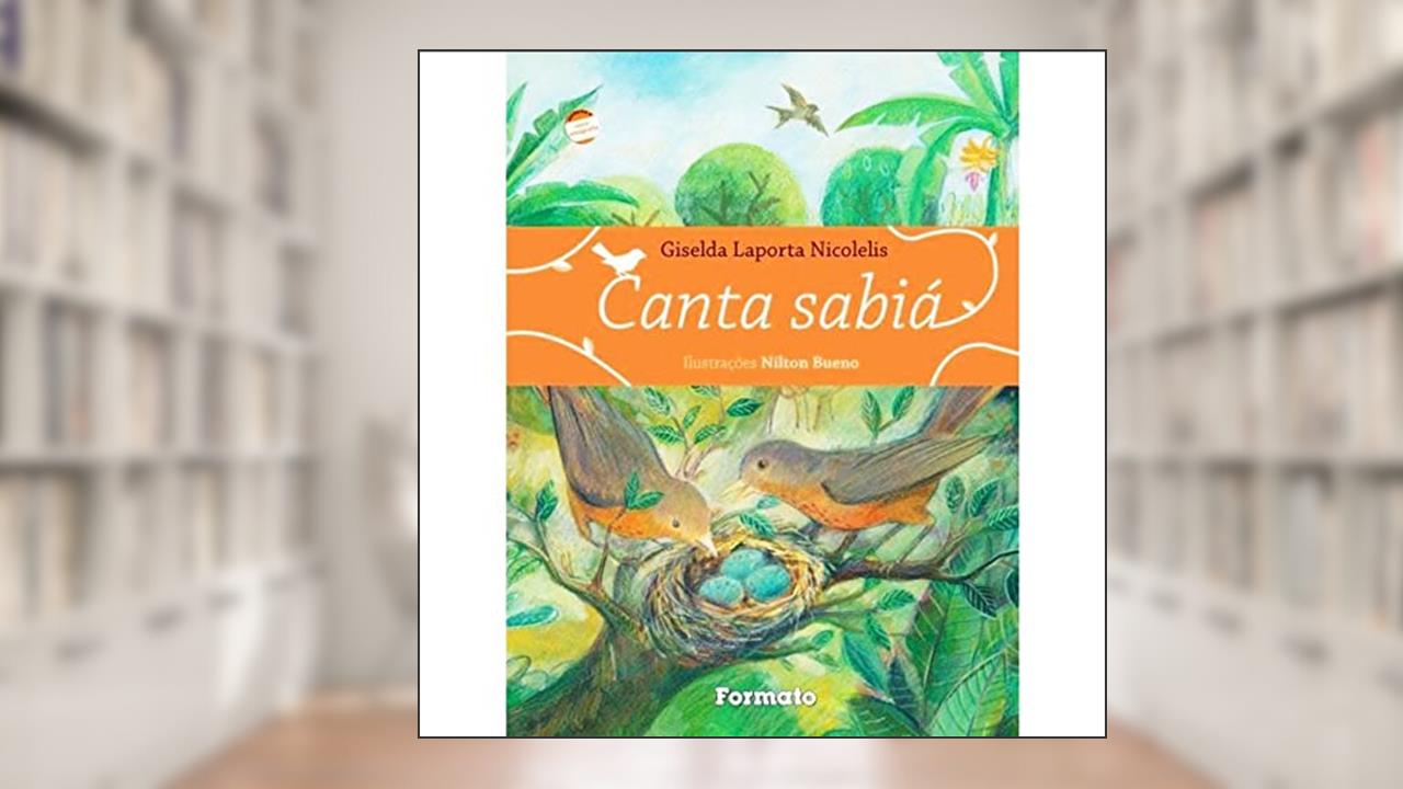 Capa de Canta sabiá, do autor Giselda Laporta Nicolelis