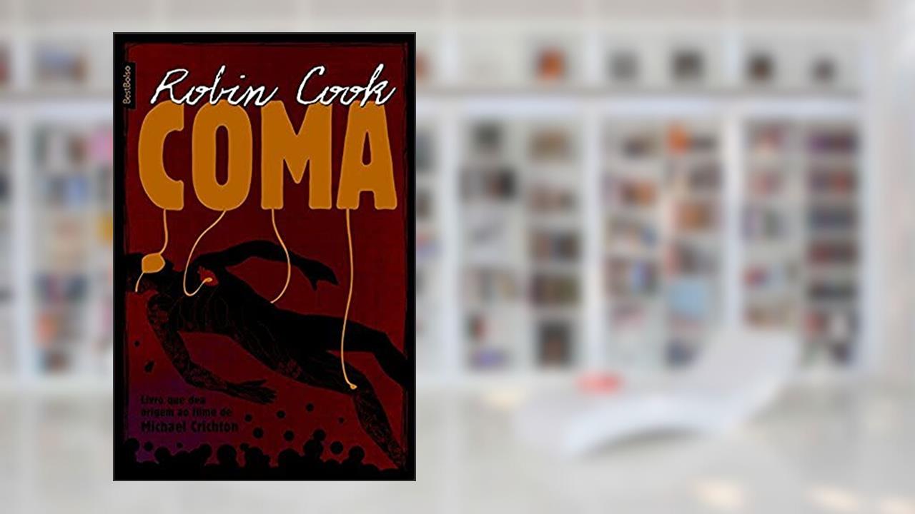 Capa de Coma (edição de bolso), do autor Robin Cook