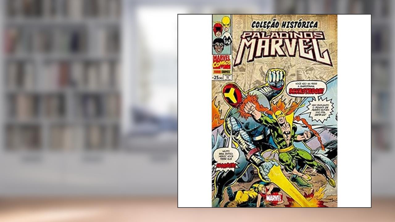 Capa de Coleção Histórica Marvel: Paladinos Marvel - Volume 11, do autor Chris Claremont