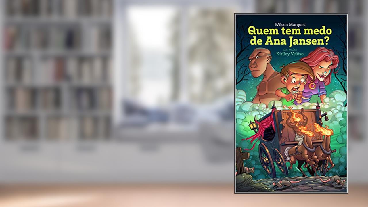 Capa de Quem tem medo de Ana Jansen?, do autor wilson marques