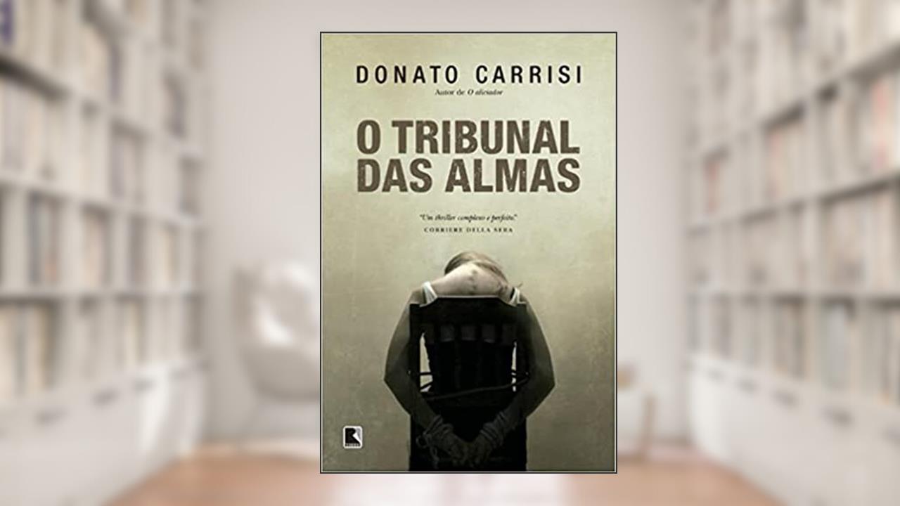 Capa de O tribunal das almas, do autor Donato Carrisi