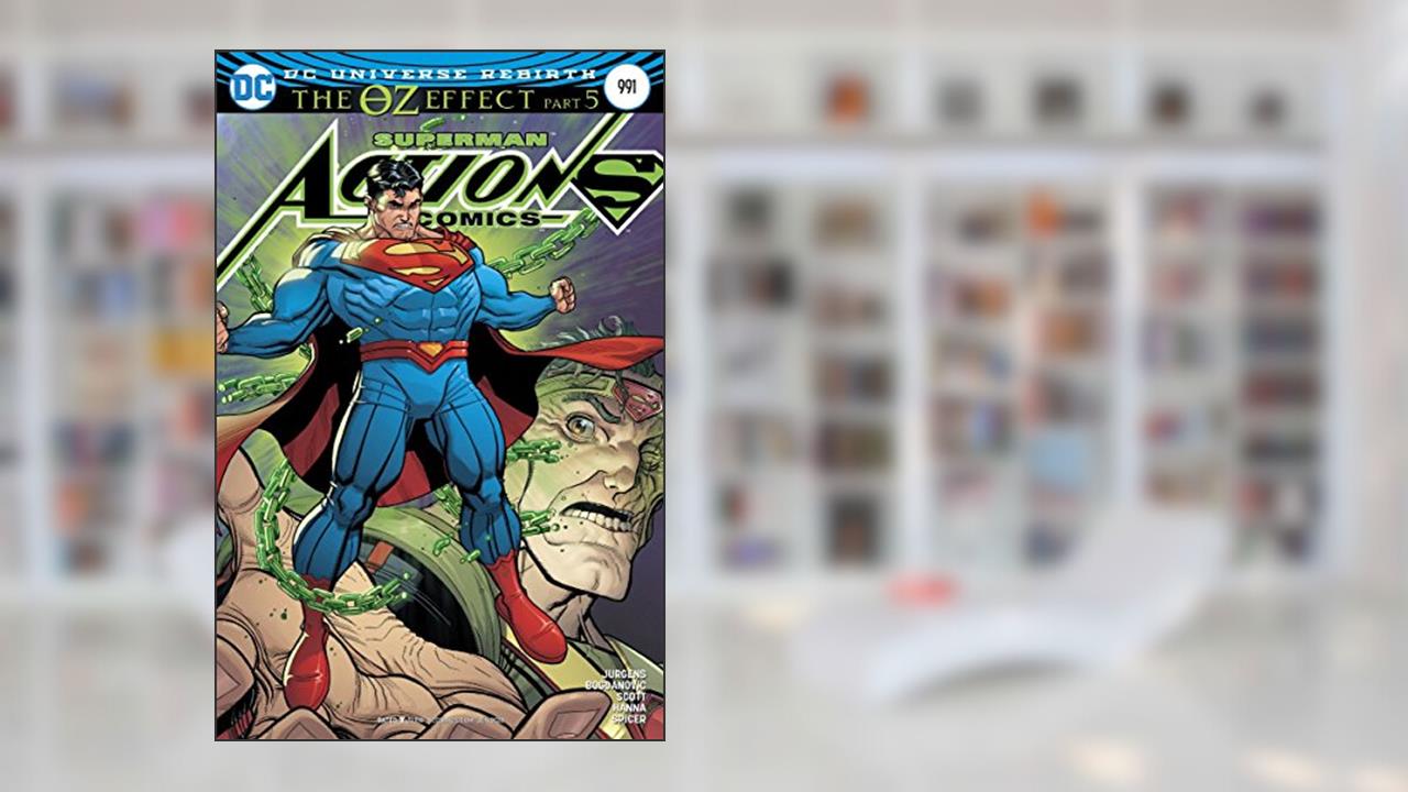 Capa de Action Comics #991 Lenticular Ed (Oz Effect). (Rebirth), do autor Dan Jurgens