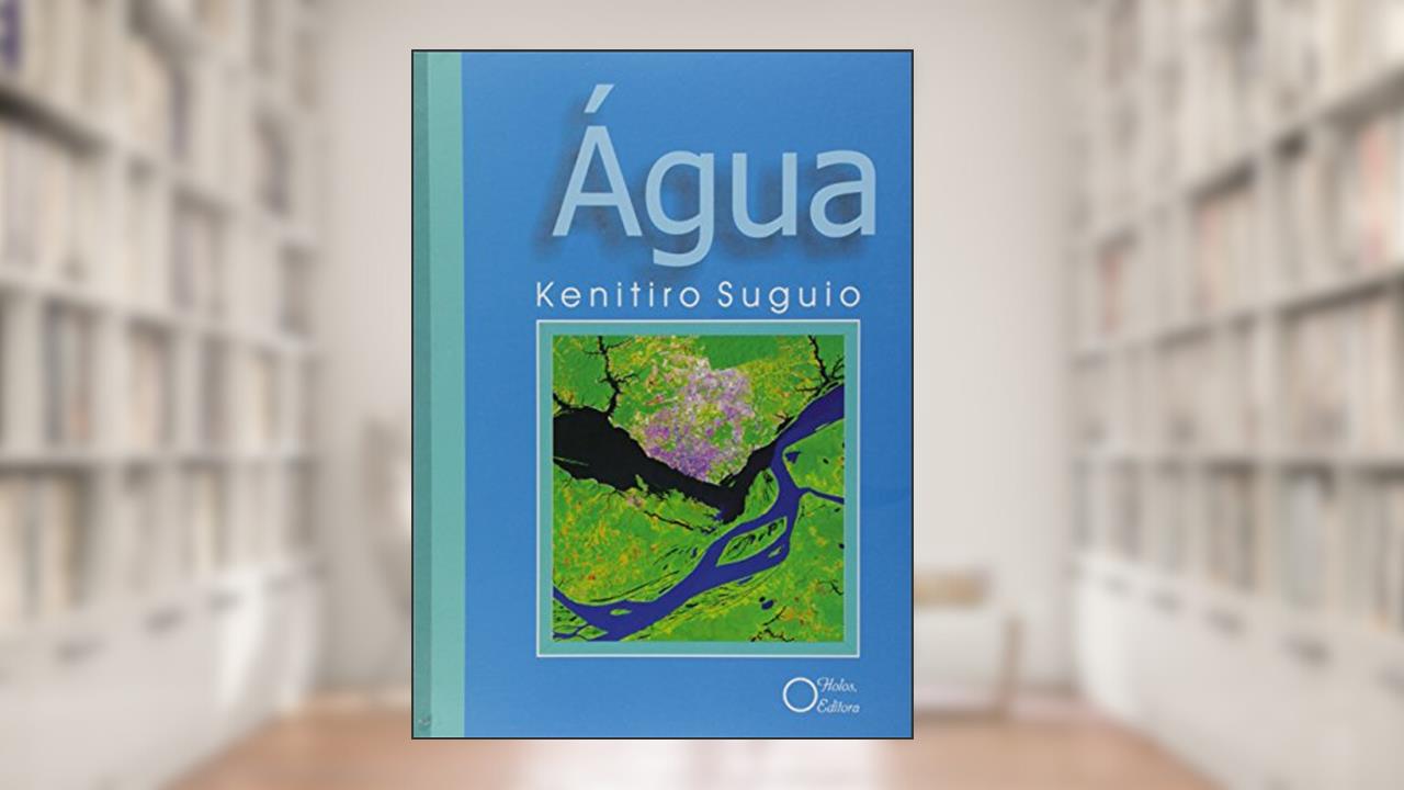 Capa de Água, do autor Kenitiro Suguio