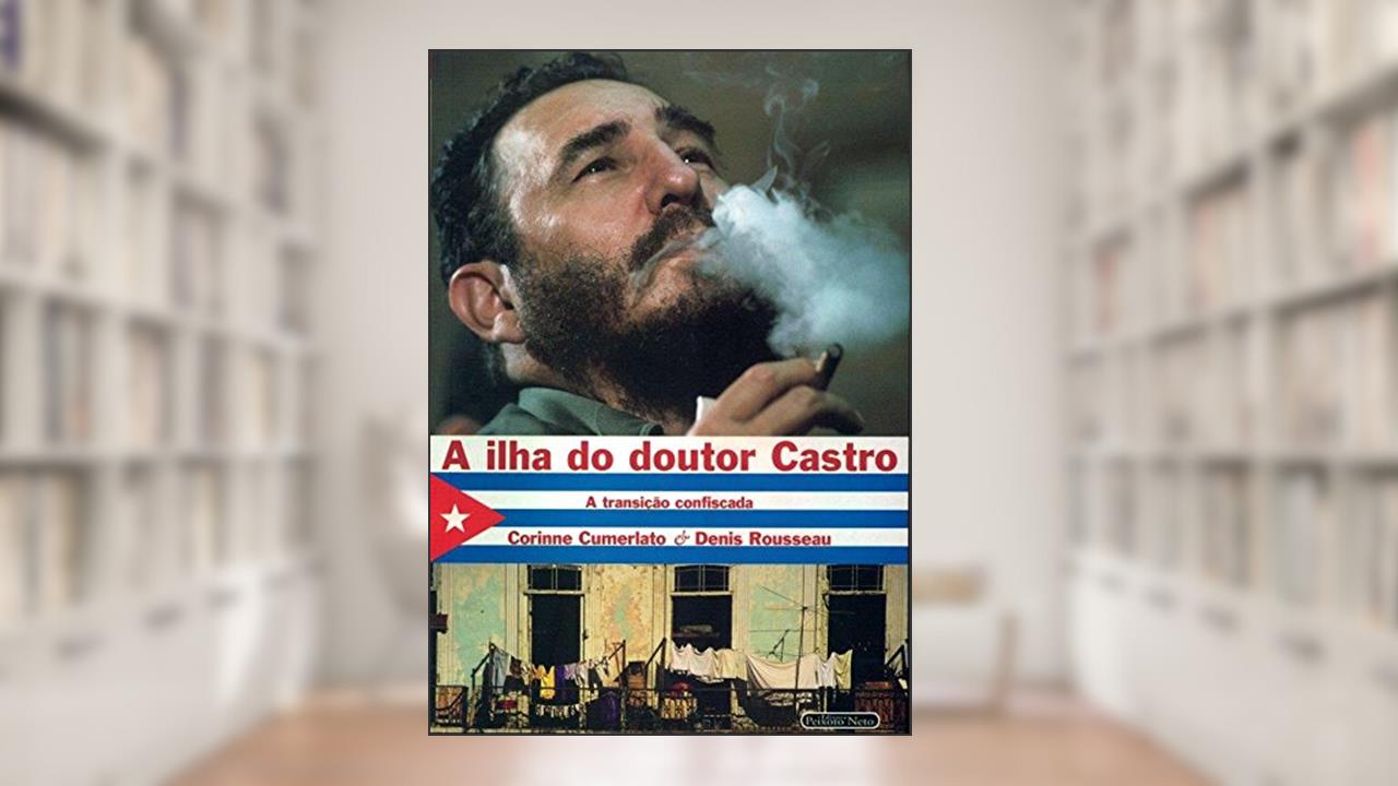 Capa de A ilha do doutor Castro, do autor Corine Curmelato; Denis Rousseau