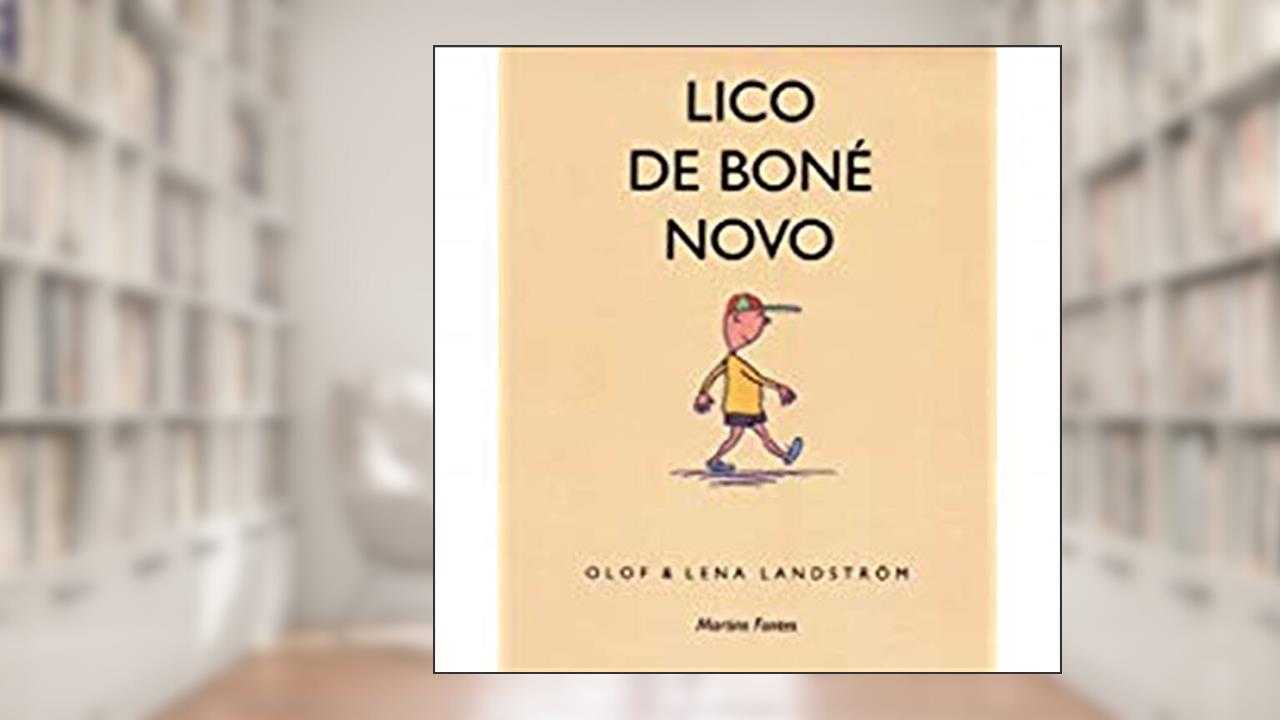 Capa de Lico de boné novo, do autor Olof Landstrom