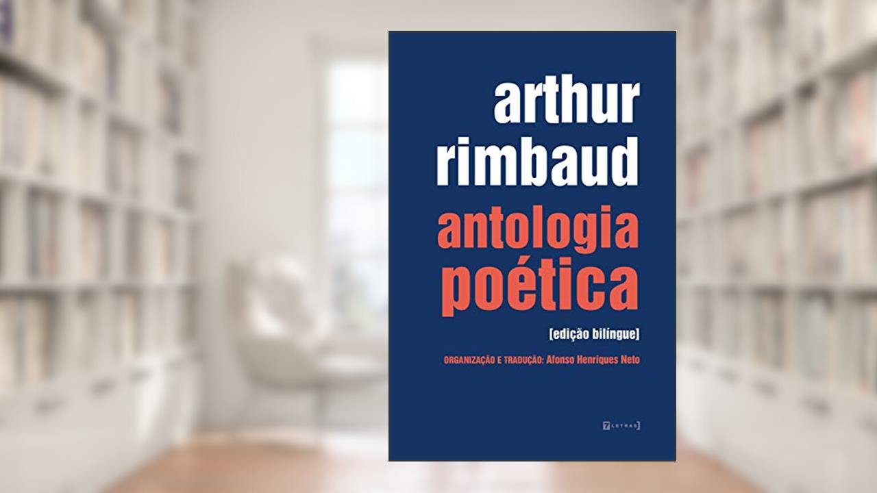 Capa de Antologia poética, do autor Arthur Rimbaud