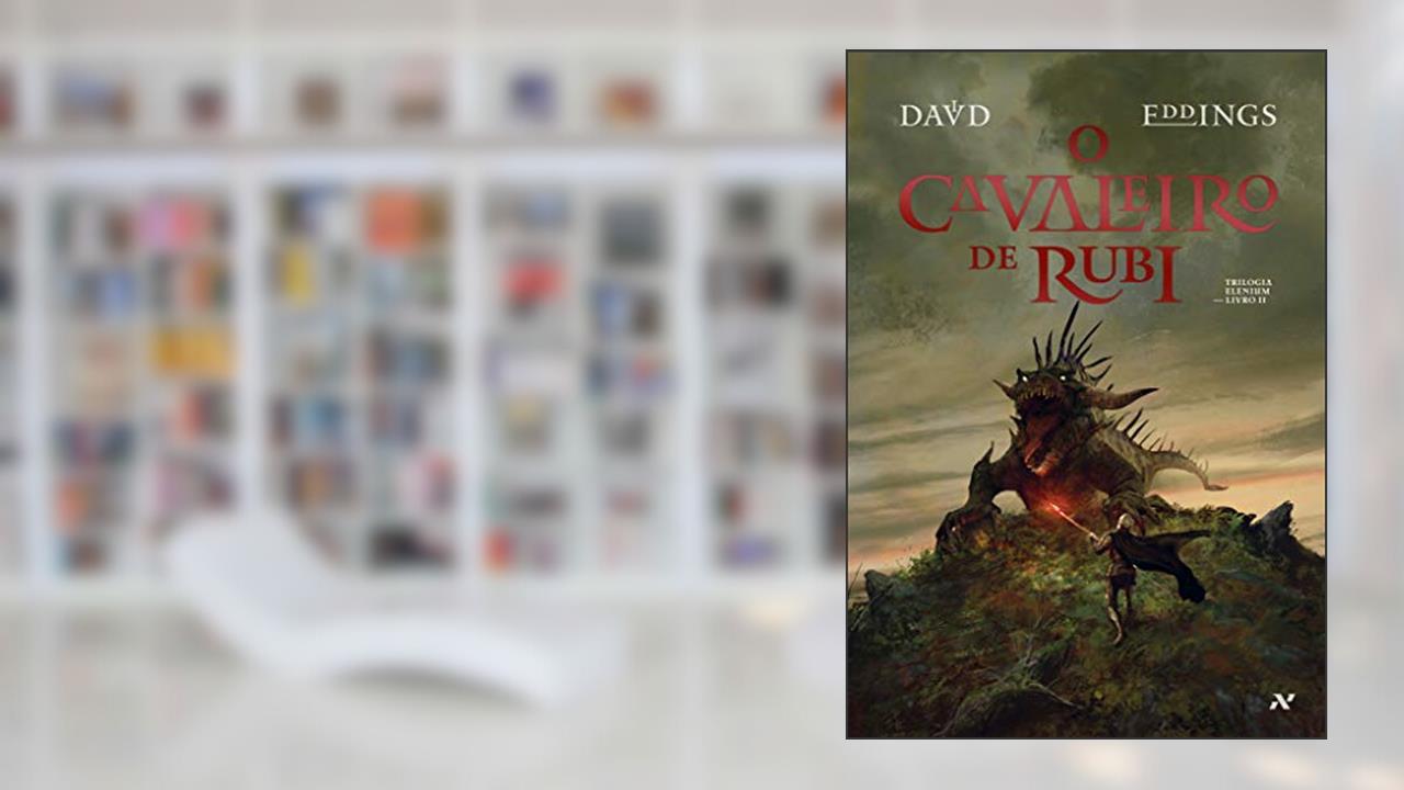 Capa de O Cavaleiro de Rubi: 2, do autor David Eddings
