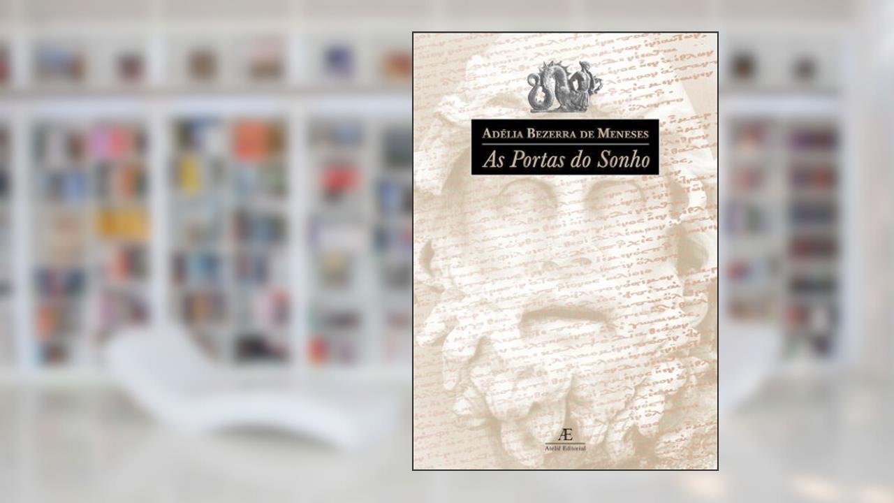 Capa de As Portas do Sonho, do autor Adélia Bezerra de Meneses