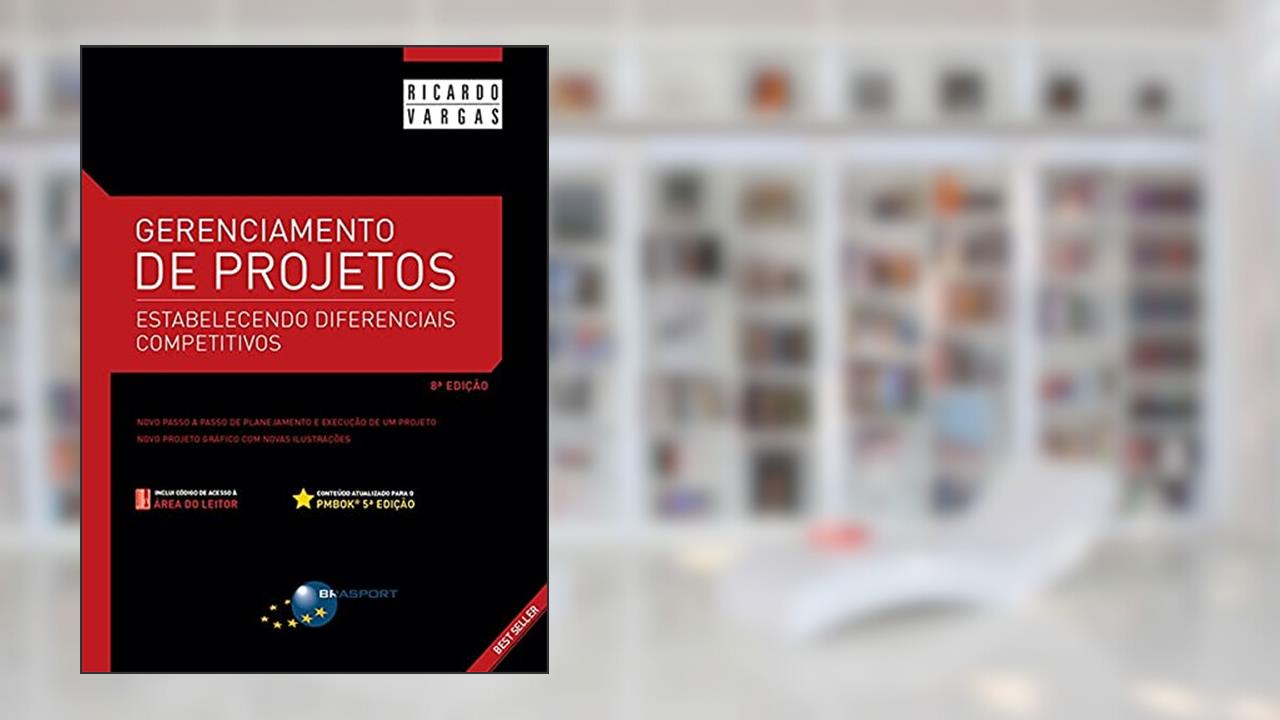 Capa de Gerenciamento de projetos: estabelecendo diferenciais competitivos, do autor Ricardo Vargas